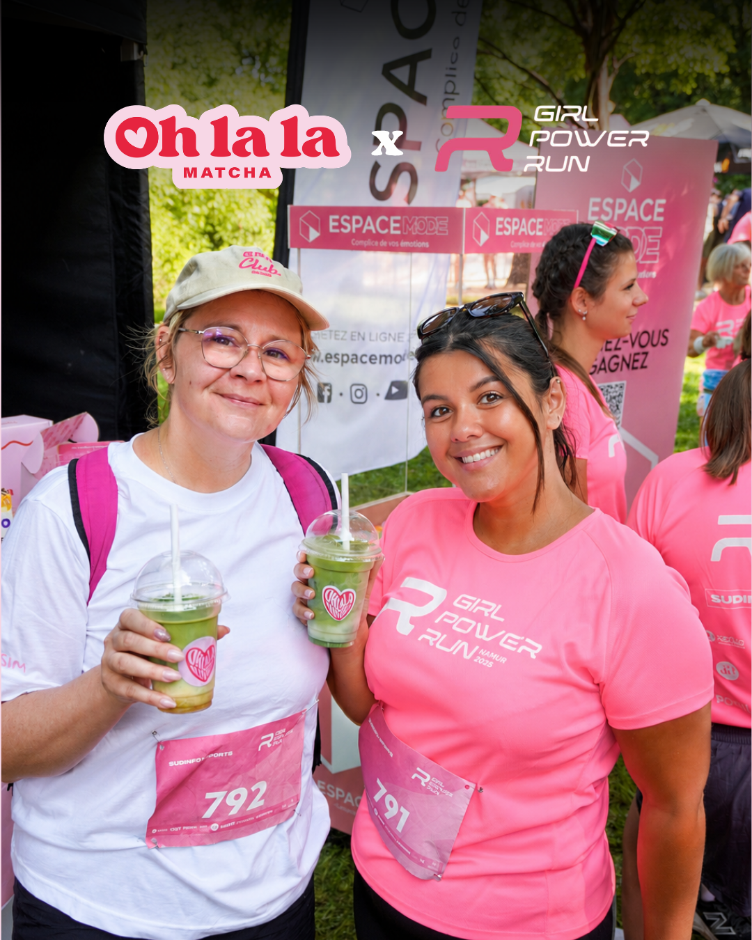 Oh La La Matcha à la Girl Power Run de Namur