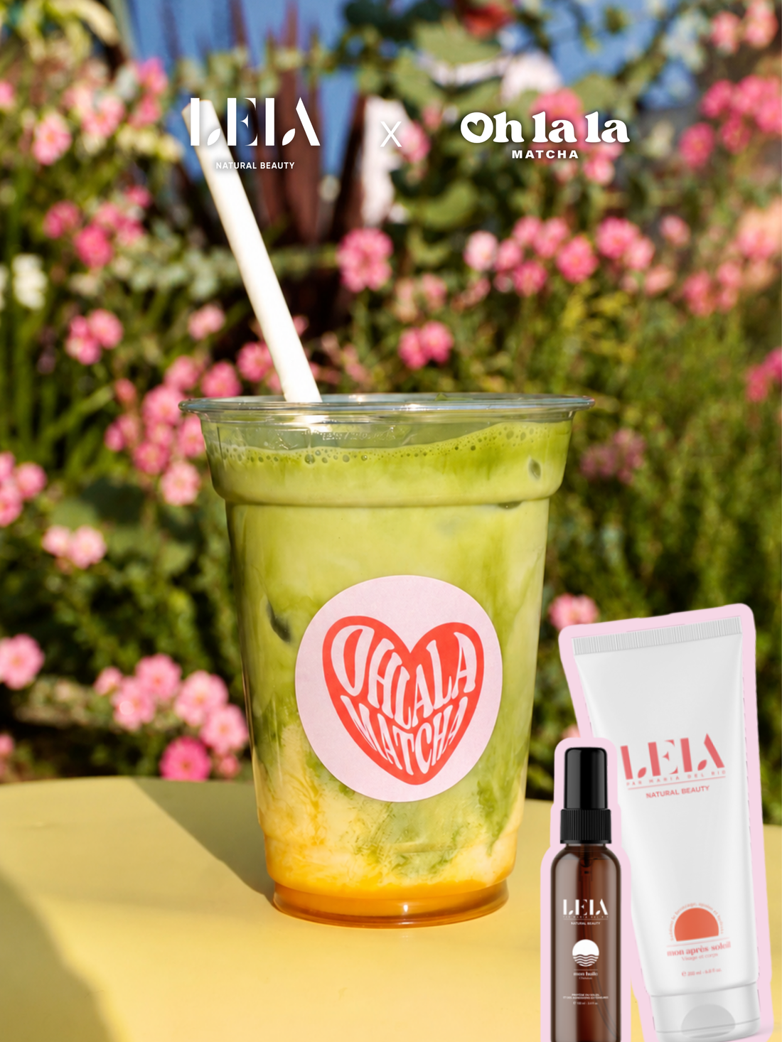 Oh La La Matcha au lancement LELA de Maria Del Rio