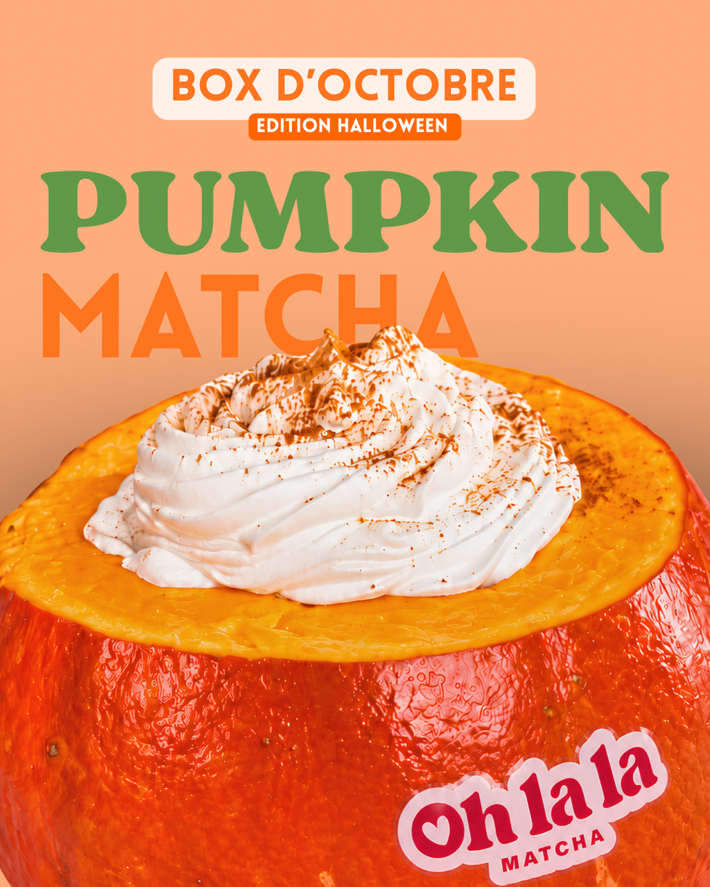 De Oktoberbox — Pumpkin Matcha (Halloweeneditie)