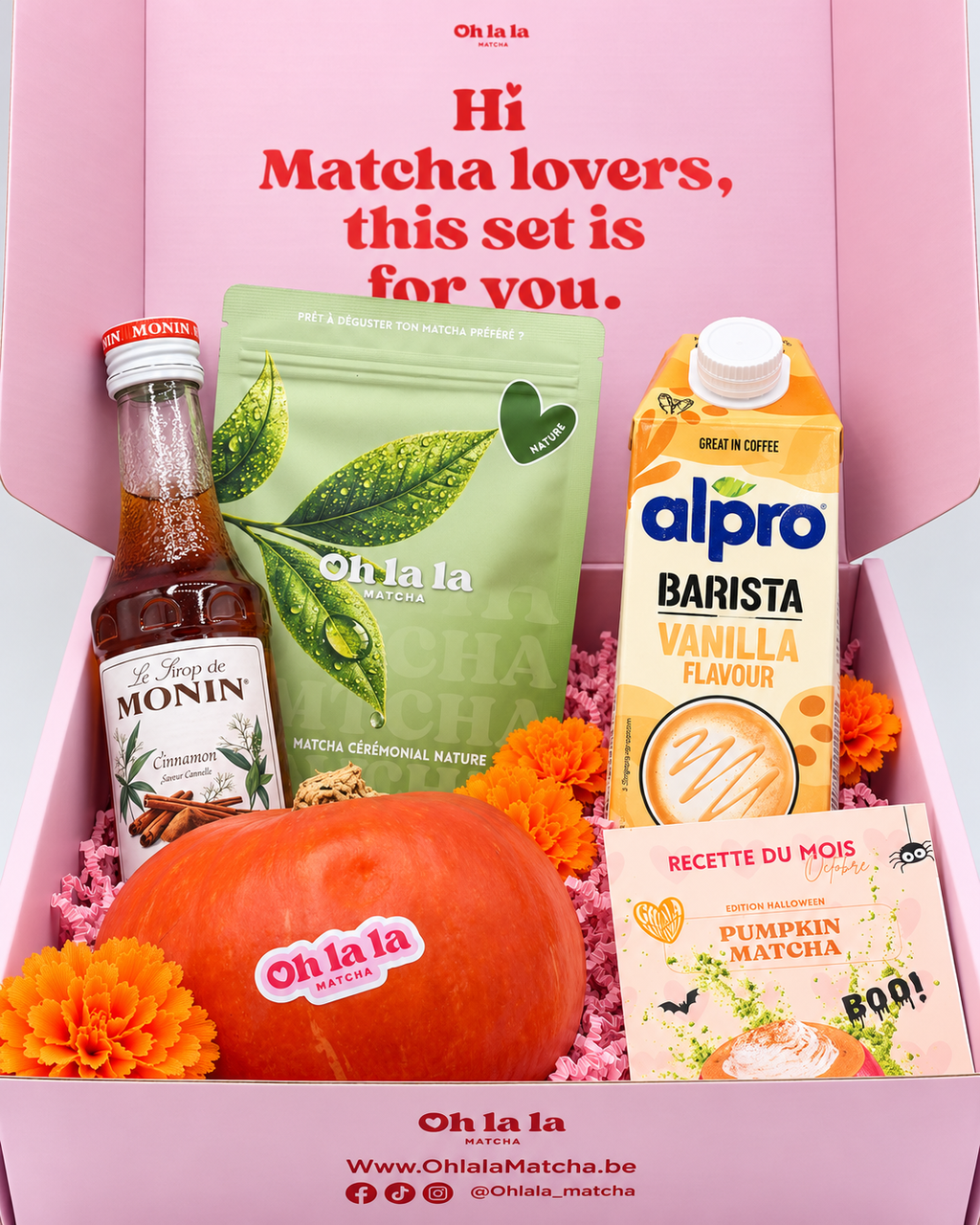 De Oktoberbox — Pumpkin Matcha (Halloweeneditie)