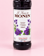Étiquette du sirop MONIN Violette 70 cl