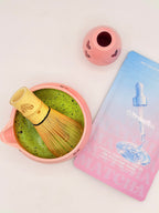 Bol à matcha Cœur, chasen et sachet Matcha Collagène